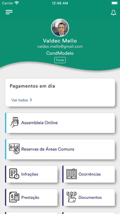 SMAC Condomínios Screenshot