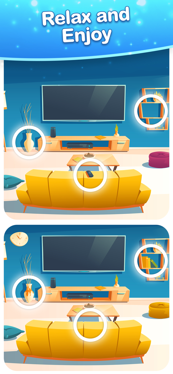 Find Differences Search and Spot