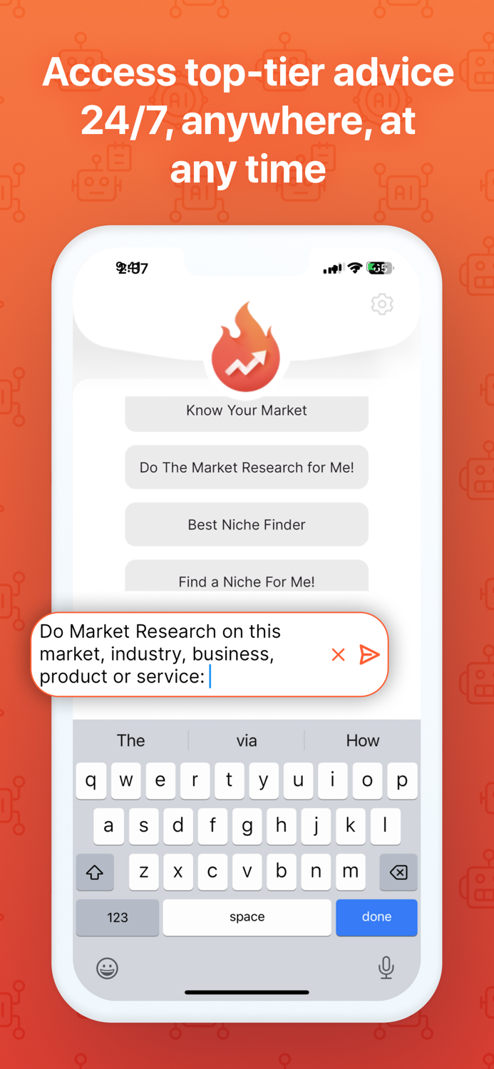 100X AI Business Advisor Chat