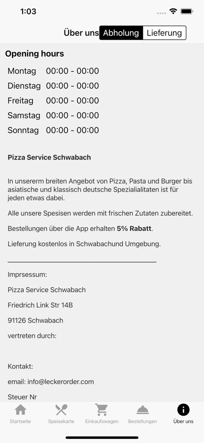 Pizza Service Schwabach