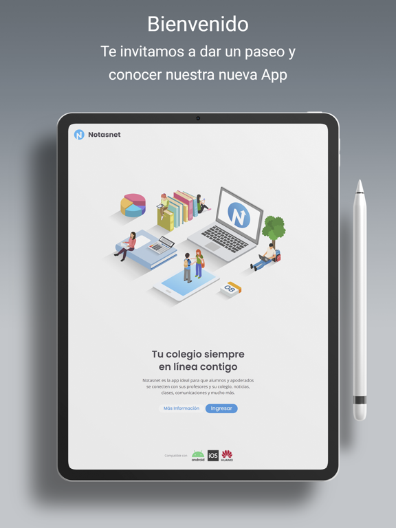 Notasnet iPad screenshot 3 - Education app