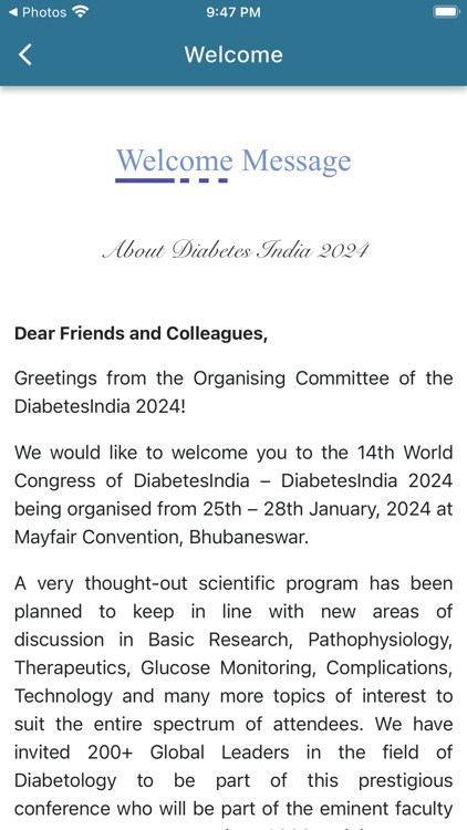 Diabetes India Conference