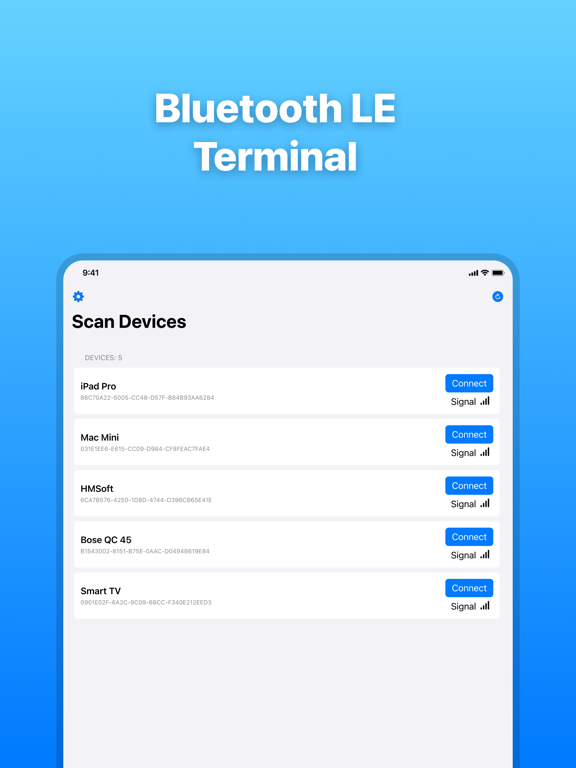 Bluetooth Terminalのおすすめ画像1