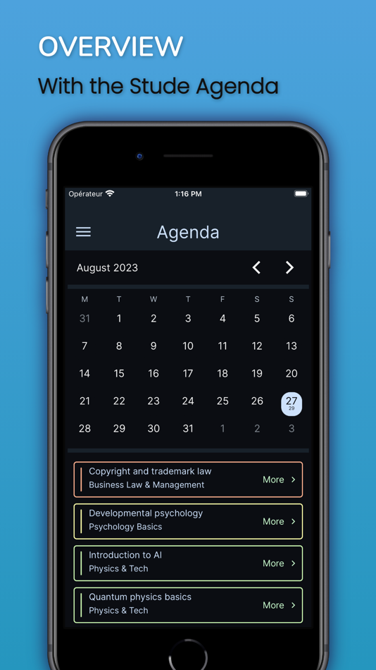 #5. Stude (iOS) 由: Ali Hawari