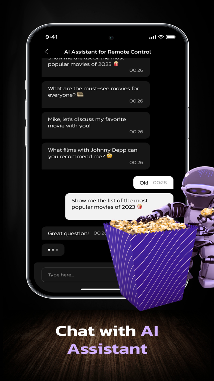 AI TV Remote Control for WebOS