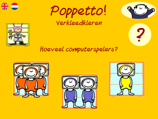 Poppetto Verkleed iPad app afbeelding 3