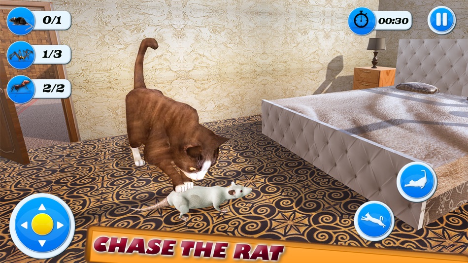 #4. Cat Simulator 2018: Rat VS Cat (iOS) Podle: Five River Solutions Private Limited