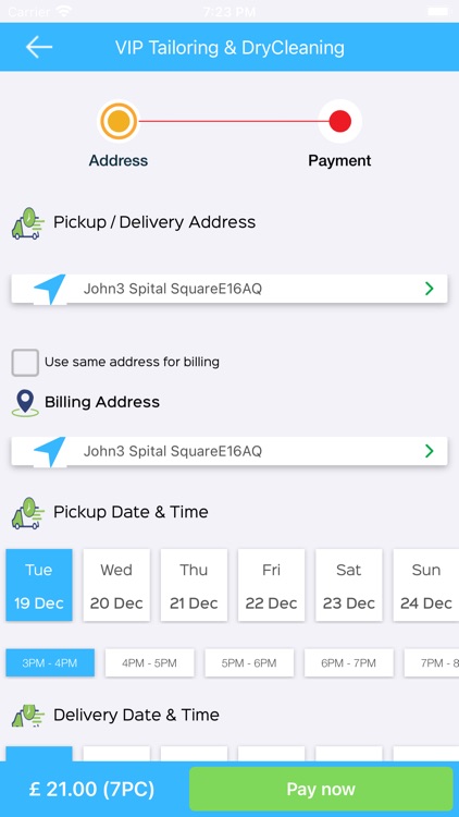 VIP Tailoring and DryCleaners screenshot-3