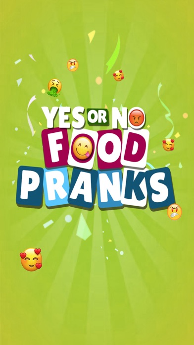 Yes or No? Food Prank Games 3D Screenshot