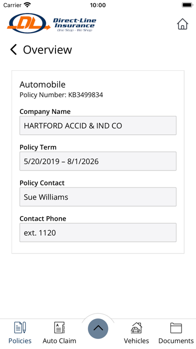 Direct-Line Insurance Online Screenshot
