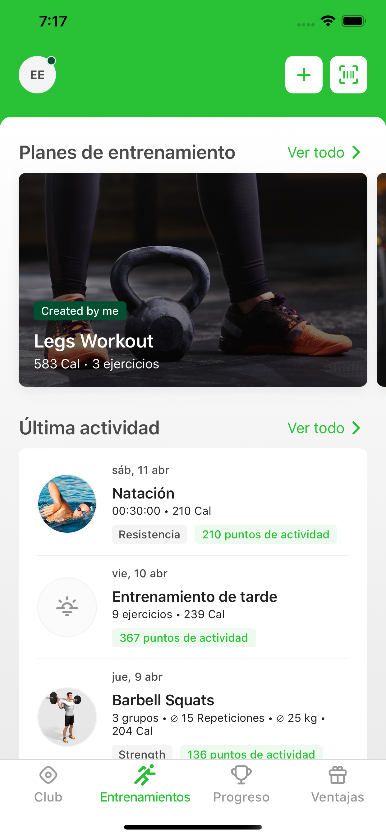 énergie Fitness Iberia.