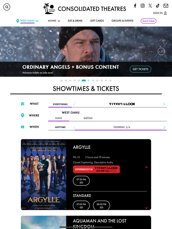 Consolidated Theatres - USA