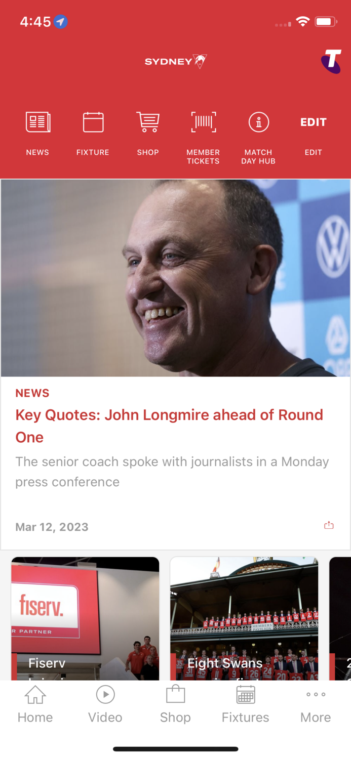 Sydney Swans Official App