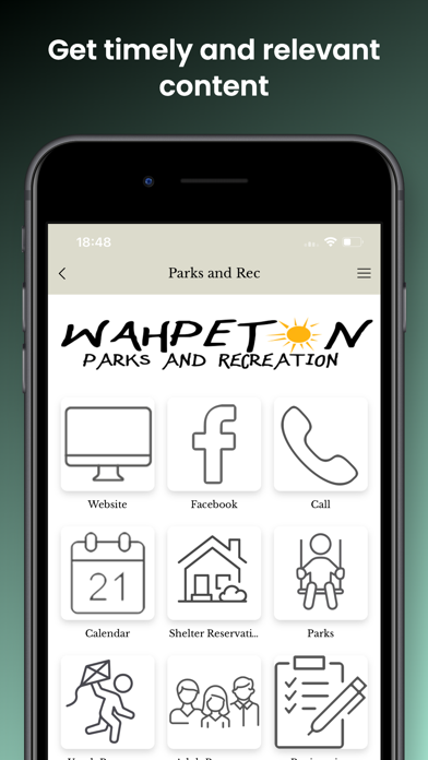 City of Wahpeton ND Screenshot