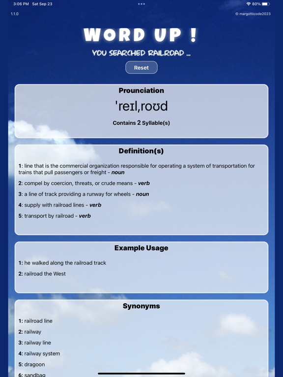 Screenshot #6 pour Word Up App