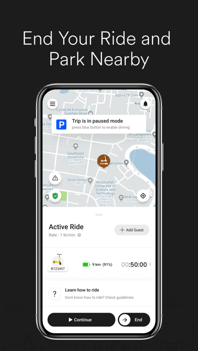 Pferd - Scooter Sharing Screenshot