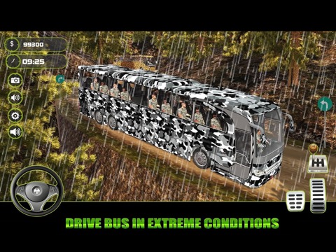 US Army Bus Transport Simのおすすめ画像5