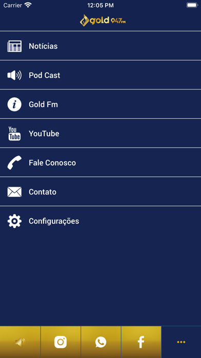 Rádio FM Gold Screenshot