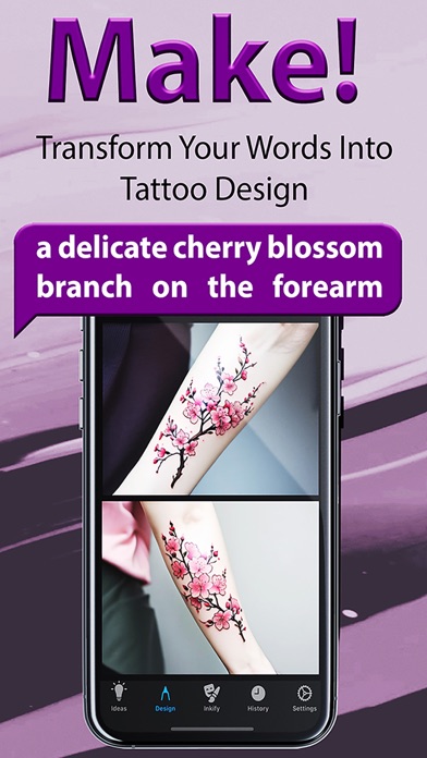 Screenshot #1 pour AI Tattoo: Design, Art, Studio