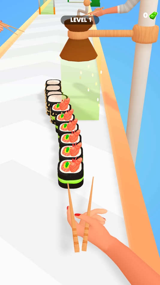 #5. Sushi Stacker 3D (iOS) Podle: Hikmet Duran