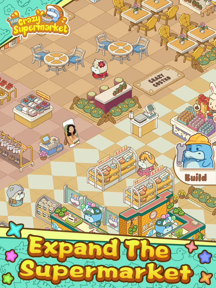 Crazy Supermarket -Puzzle Game