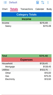 mobill budget iphone screenshot 4