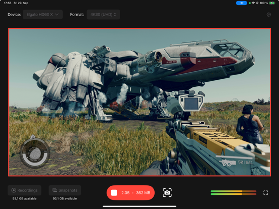 App screenshot