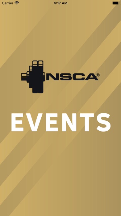 NSCA EVENTS Screenshot