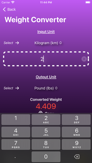 Screenshot #3 pour SimpleUnit