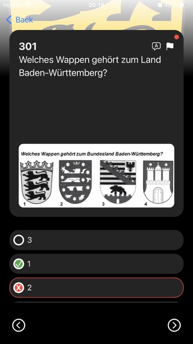 Einbürgerungstest Screenshot