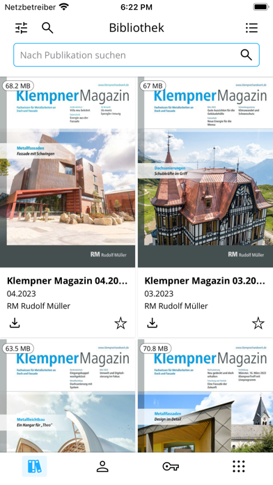 Klempner-Magazin Screenshot