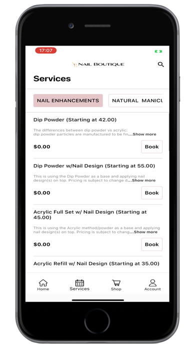 Nail Boutique Screenshot