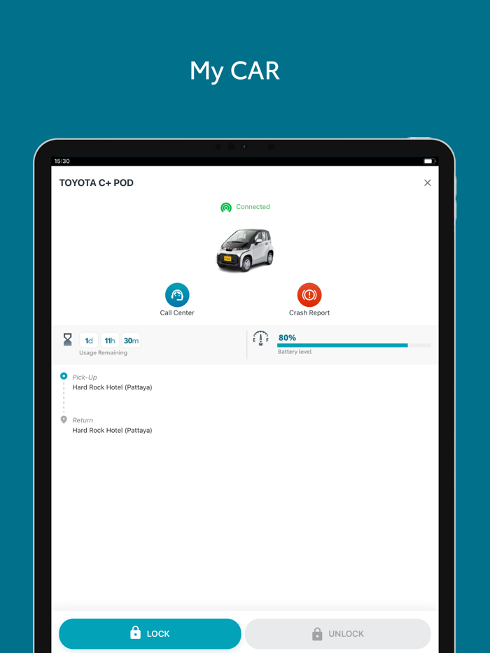 KINTO SHARE digital Key