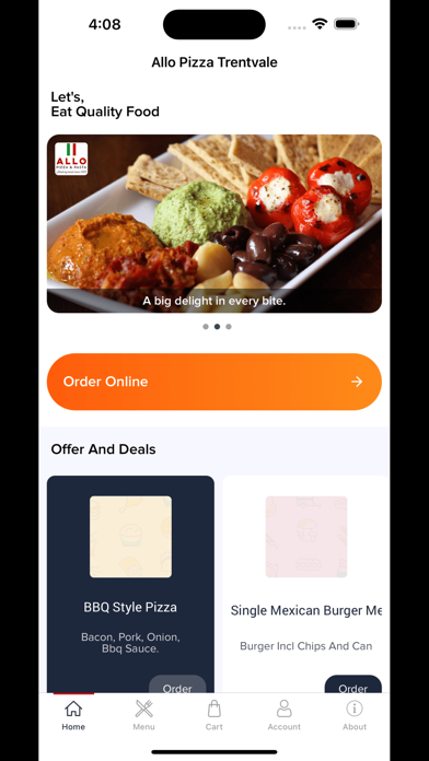 Allo Pizza Trentvale Screenshot