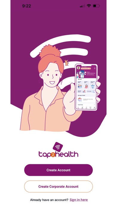 Tap2Health Screenshot