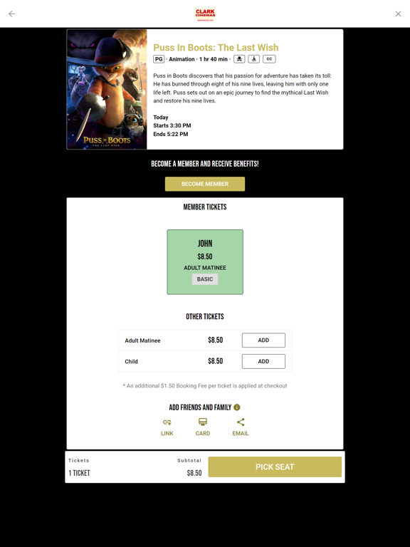 Screenshot #6 pour Clark Cinemas Enterprise