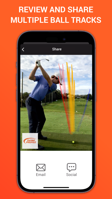 Swing Profile Golf Analyzer Screenshot