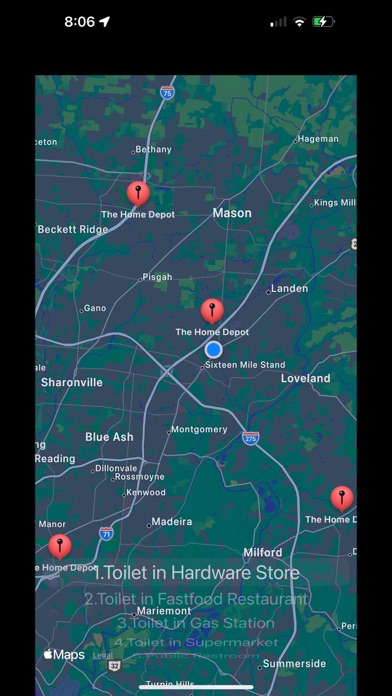 toilet-finder Screenshot