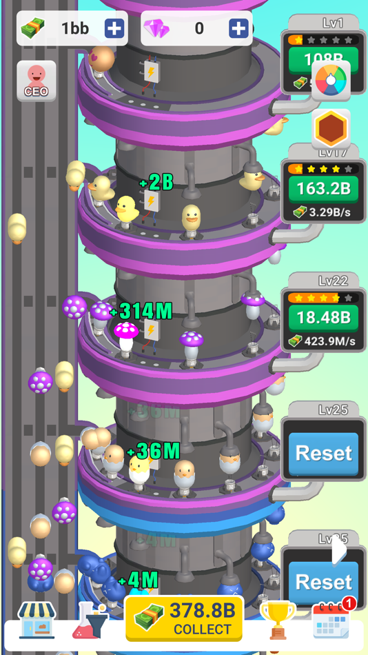 #3. Idle Light Bulb (iOS) 来自: Solid Games