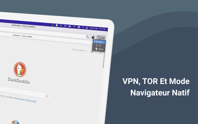 ‎VPN + TOR Browser and AdBlock Capture d'écran