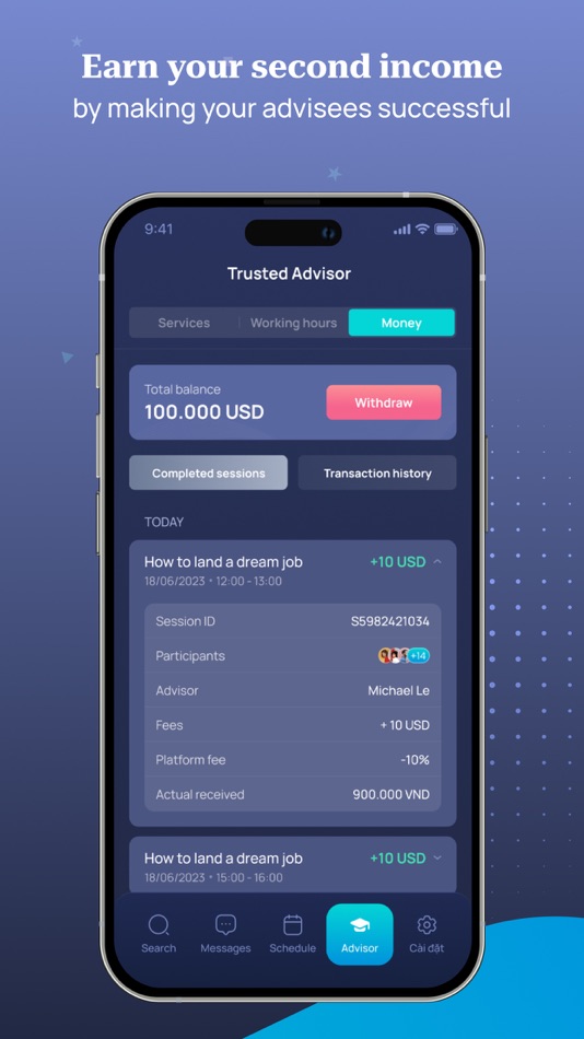#8. Trust Advice: connect Advisor (iOS) 由: Thanh Le Van
