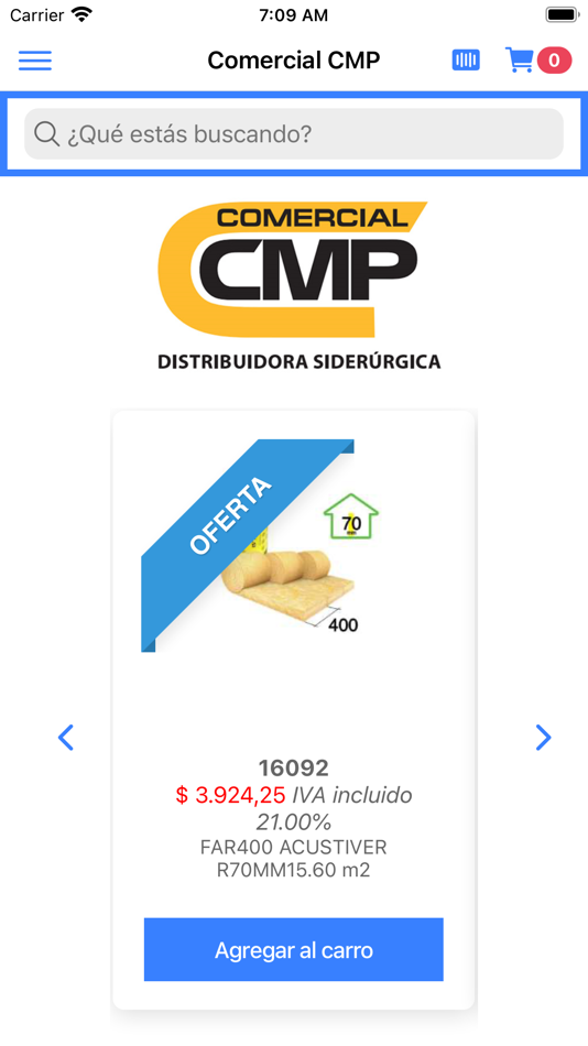 #1. Comercial CMP (iOS) 由: Javier Salem Marcos