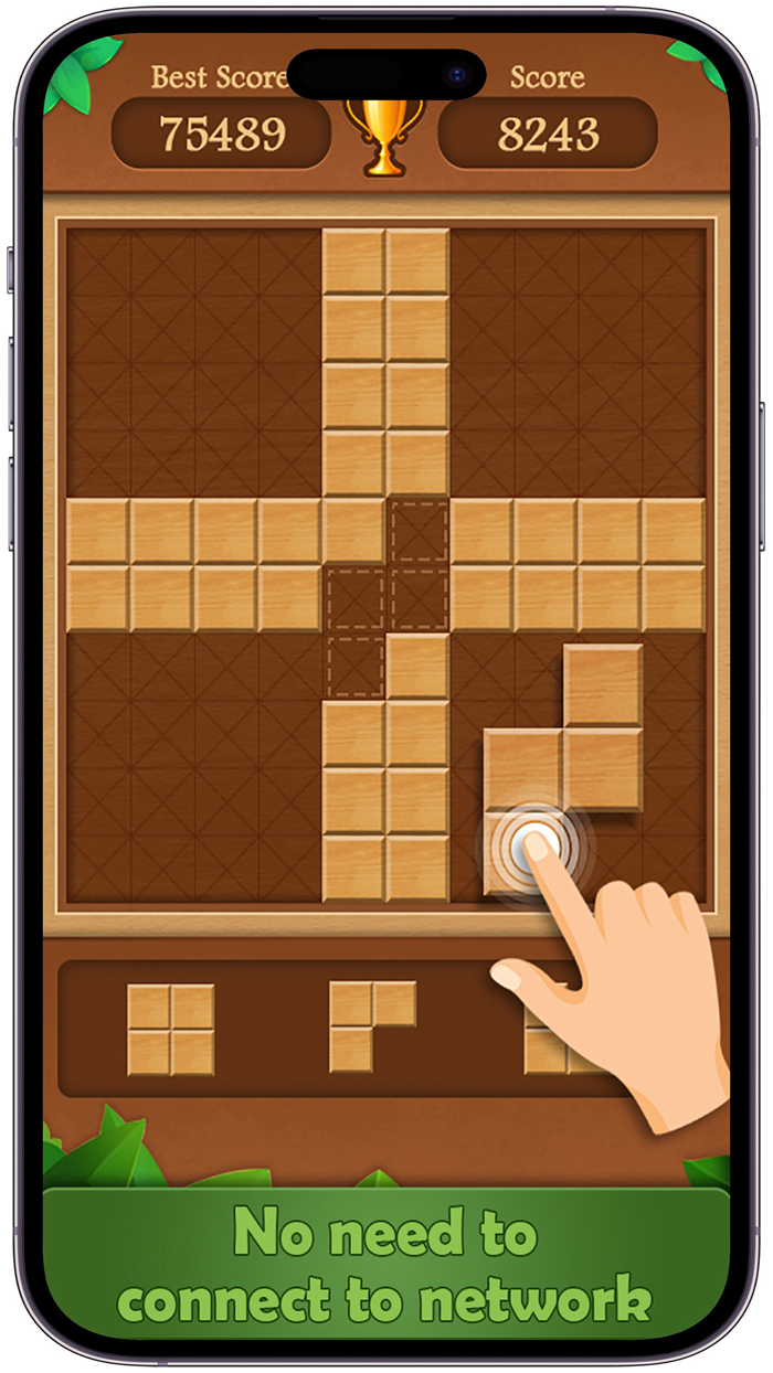 Wood Block Puzzle Game 2024