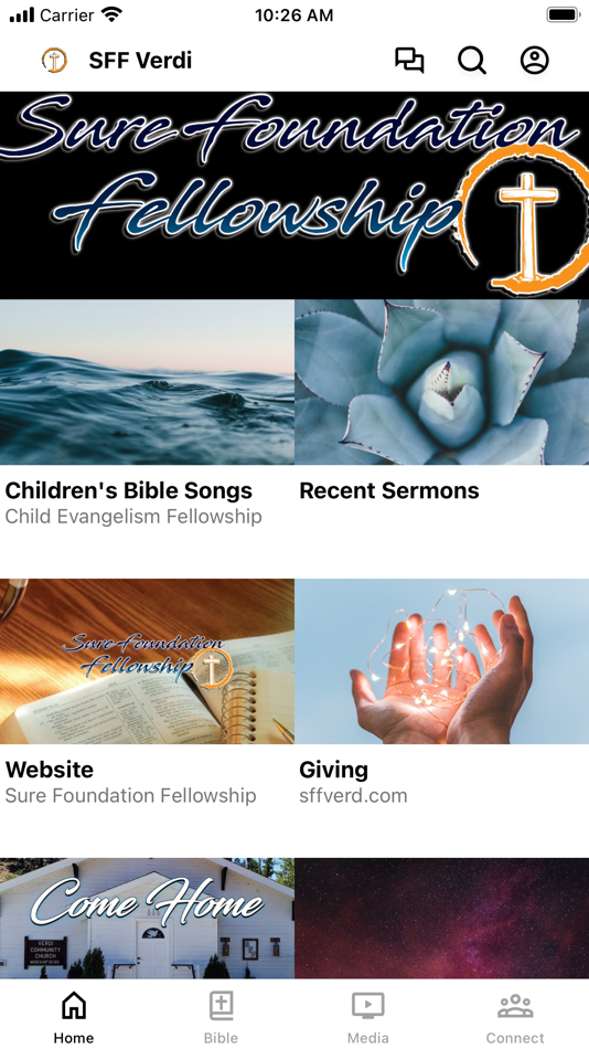 #1. Sure Foundation Fellowship (iOS) 由: Sure Foundation Fellowship Inc