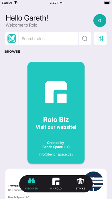 Rolo Biz Screenshot