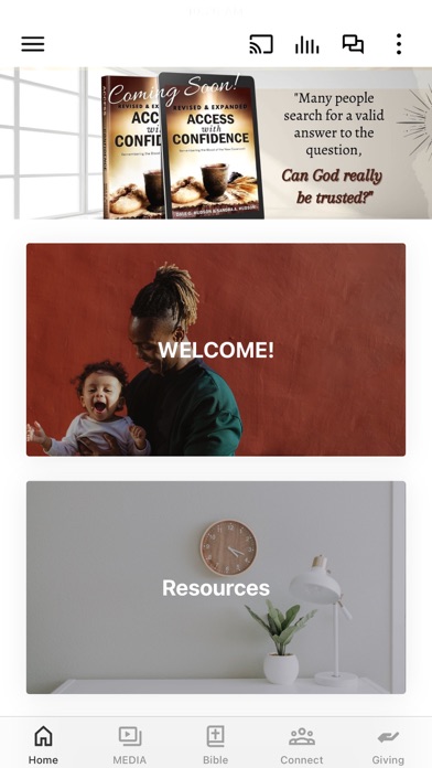Covenant Word Ministries Screenshot