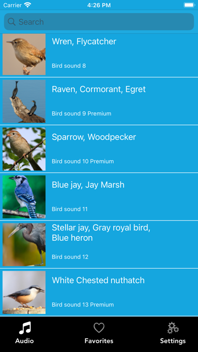 Bird calls, songs and chirp Screenshot