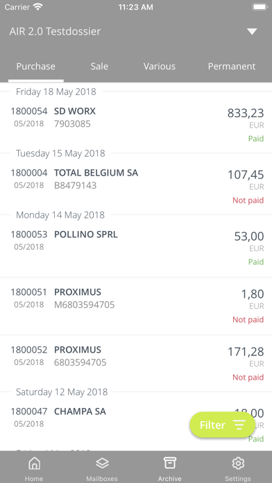 Baker Tilly Demat Screenshot