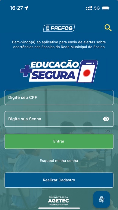 Educação Mais Segura Screenshot