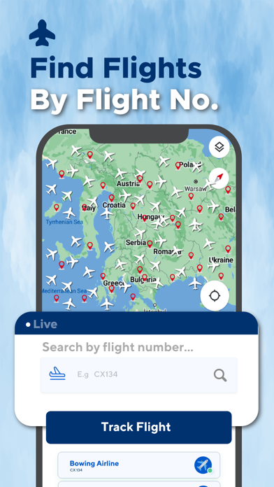 Live Flight Tracker & Radar 24のおすすめ画像5